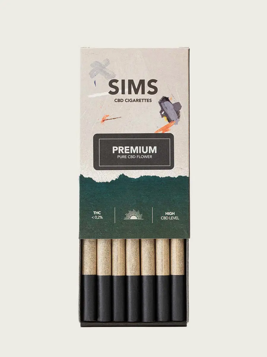 Cigarros de CBD Premium libres de nicotina