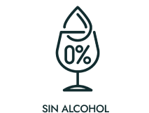 Icono de producto sin alcohol