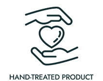 Hand treated product icon